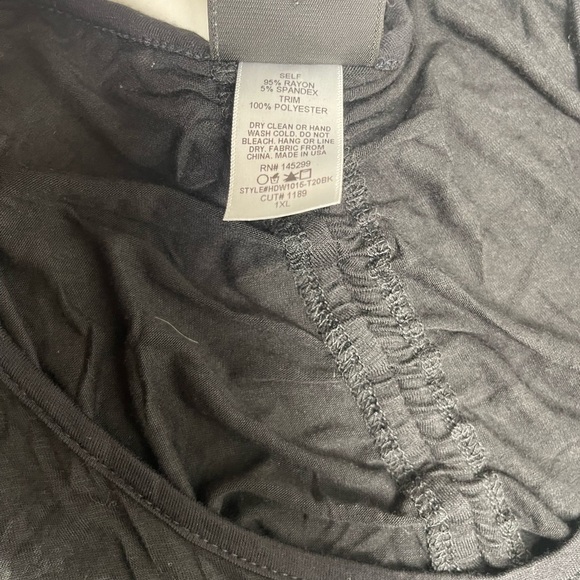 HARLEY-DAVIDSON womens rhinestone top size 1XL Lon belll sleeves - Picture 5 of 7